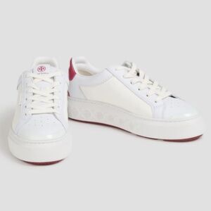 TORY BURCH Ladybug Logo Sneakers in Leather